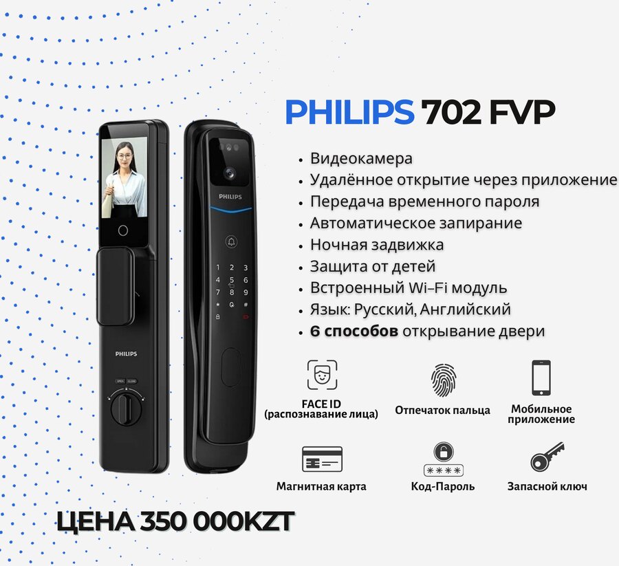 Смарт-замок Philips 702 FVP