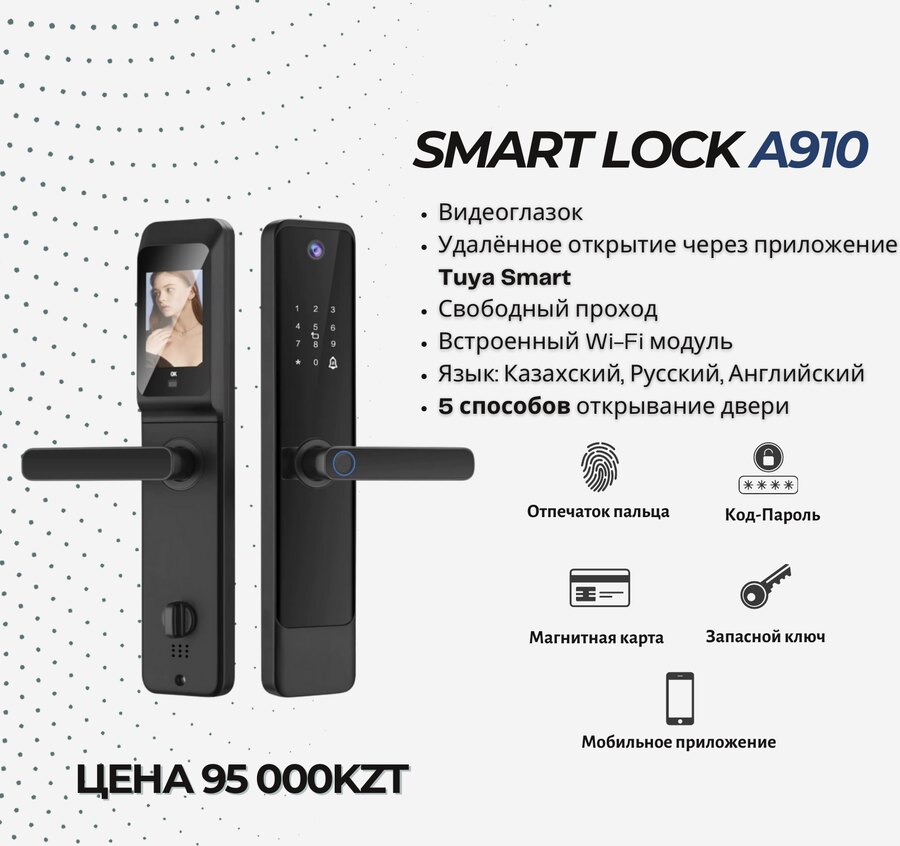 Смарт-замок Smartlock A910