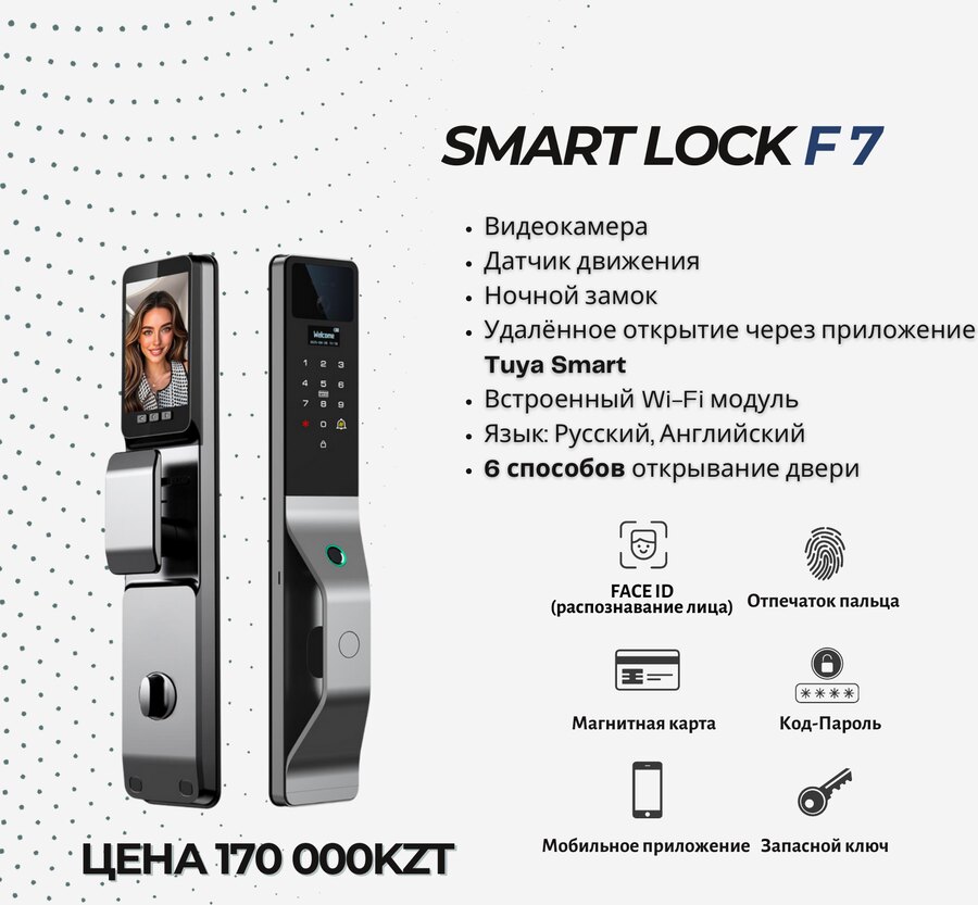 Смарт-замок Smartlock F7